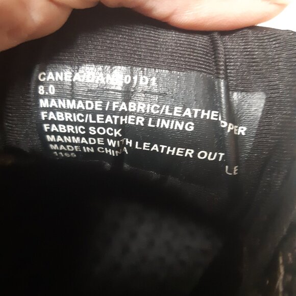 Steve Madden Black Runners (Sneakers) with gold and silver trim Size 8 - Picture 5 of 13